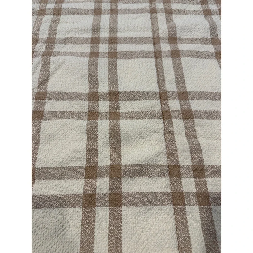 Beddy's Hamilton FULL Size Plaid Zipper Bedding Minky Interior 54x75 TOP ONLY